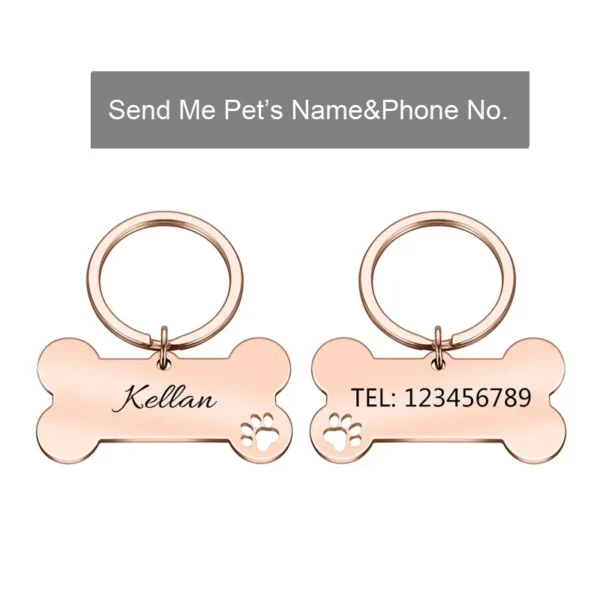Placa identificativa para perros personalizada - Imagen 5