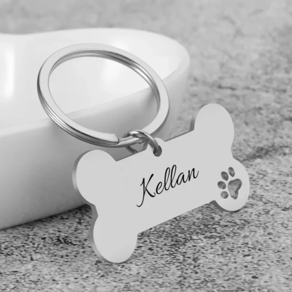 Placa identificativa para perros personalizada - Imagen 2