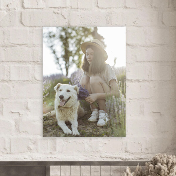 Poster con la foto de tu mascota